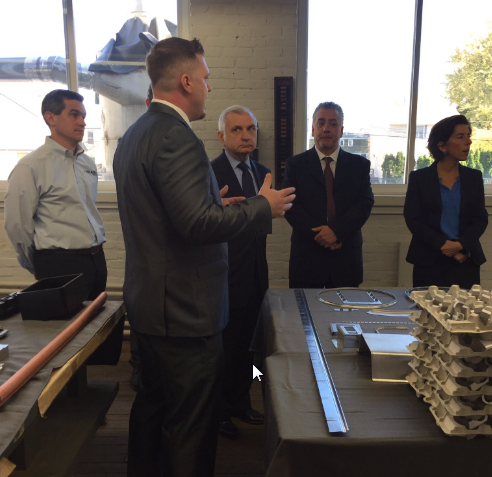 U.S. Sen Reed and Gov Raimondo Visit to Providence’s Goodwin-Bradley