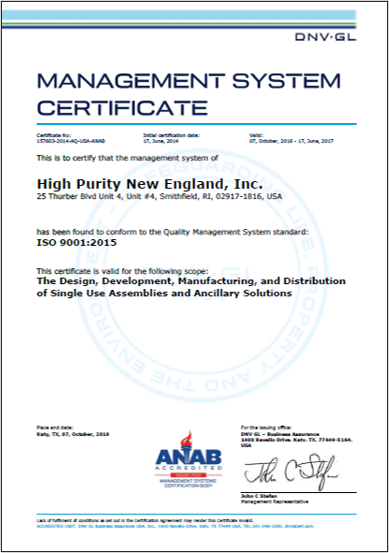 ISO Certification - Polaris MEP support