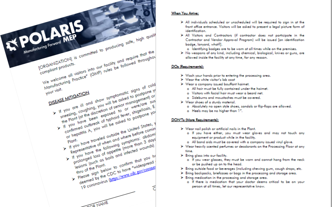 COVID-19 Coronavirus: 3 Mitigation Practices To Adopt from Food & Beverage Manufacturing