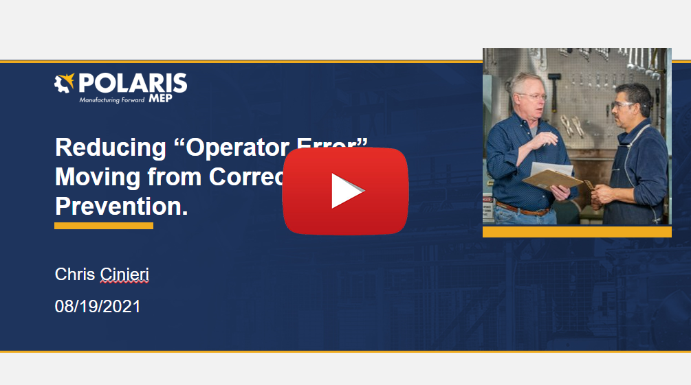 Human Error Reduction Webinar