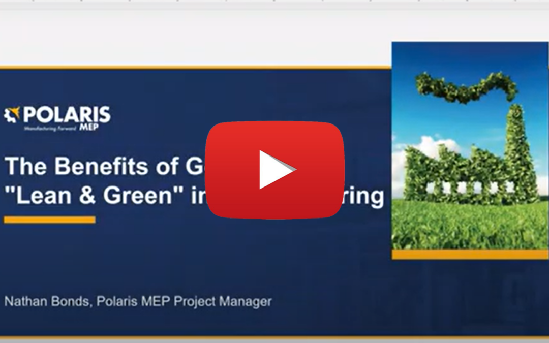 The Benefits of Going Lean and Green