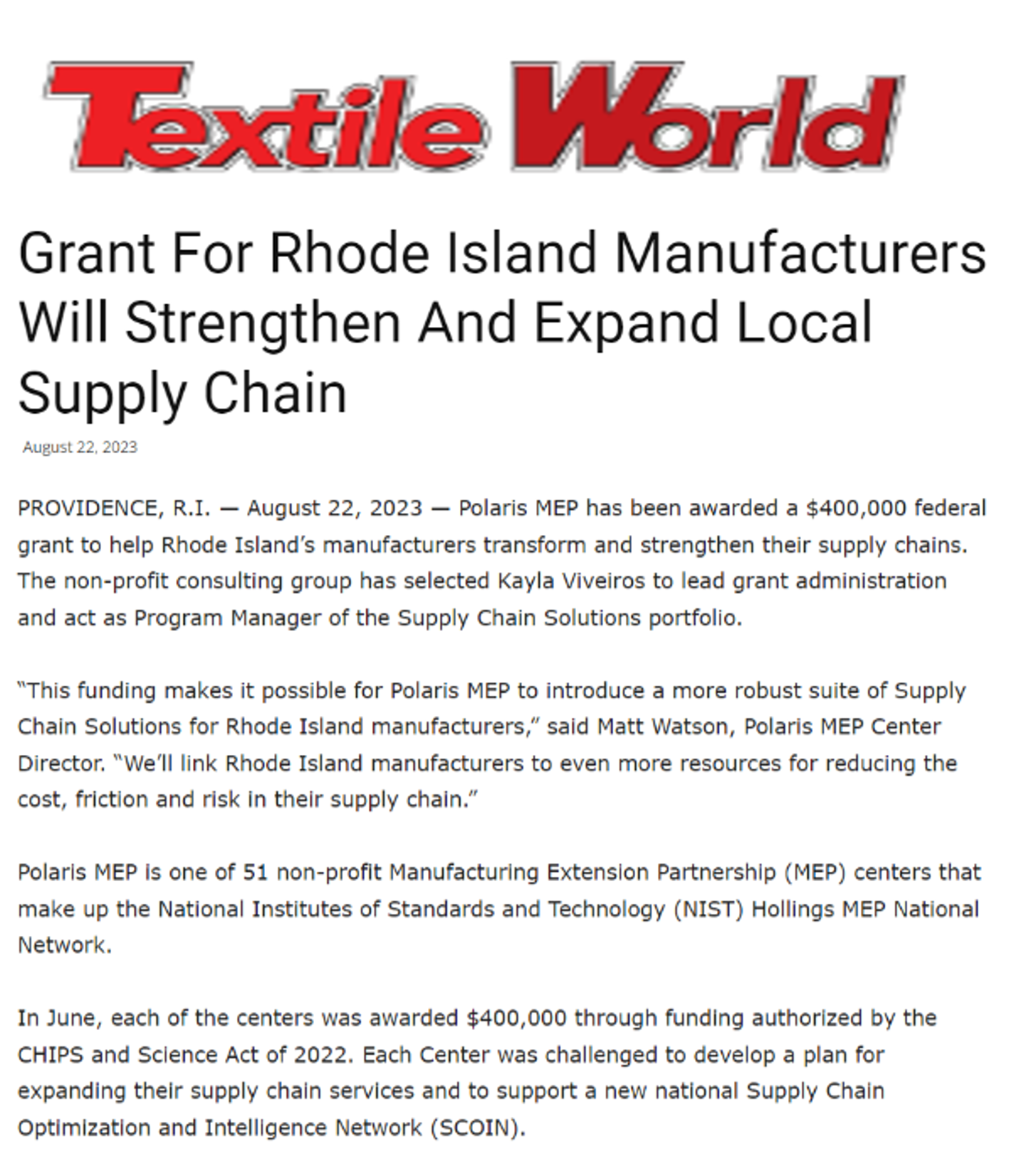 08-22-23.Grant for RI Manufacturers.Textile World.crop
