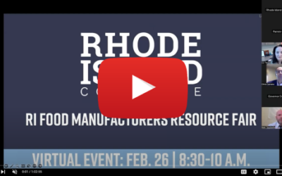 Governor McKee and Rhode Island Commerce Host Resource Fair for Rhode Island Food Manufacturers