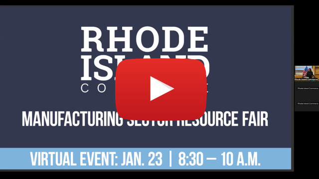 Rhode Island Commerce Hosts Manufacturing Sector Resource Fair